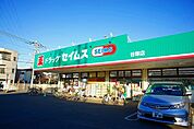 【ドラッグストア】ドラッグセイムス谷塚店まで500ｍ