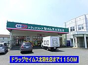 【ドラッグストア】ドラッグセイムス北羽生店まで1150ｍ