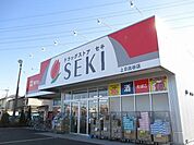 【ドラッグストア】ドラッグストアセキ上日出谷店まで300ｍ
