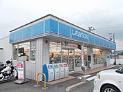 【コンビニエンスストア】ローソン光室積松原店まで400ｍ