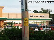 【ドラッグストア】Ｂ＆Ｄドラッグまで700ｍ