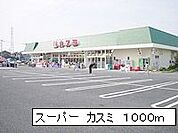 【スーパー】スーパーカスミまで1000ｍ