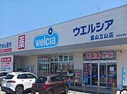 【ドラッグストア】ウエルシア富山立山店まで1000ｍ