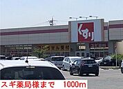 【ドラッグストア】スギ薬局まで1000ｍ