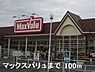 周辺：【スーパー】マックスバリュまで100ｍ