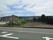 【中学校】飽田中学校まで130ｍ