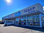【ドラッグストア】ウエルシア　富士松本店まで650ｍ