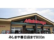 【スーパー】みしまや春日店まで800ｍ
