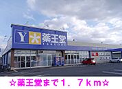 【ドラッグストア】薬王堂石鳥谷店まで1700ｍ