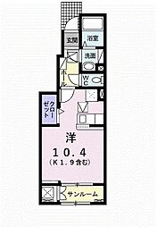 間取図画像 ワンルーム
