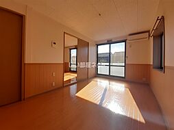 東武伊勢崎線 館林駅 徒歩28分の賃貸アパート 1階2LDKのリビング/ダイニング