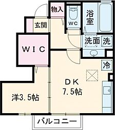 間取図画像 1DK