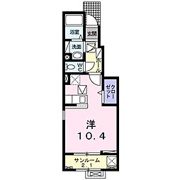 コンフォール.アイ ワンルームの間取図画像