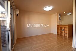 JR磐越西線 郡山富田駅 徒歩17分の賃貸アパート 2階1LDKのリビング/ダイニング