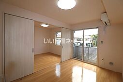 JR東北新幹線 郡山駅 バス20分 小原田四丁目下車 徒歩1分の賃貸アパート 1階2LDKのリビング/ダイニング