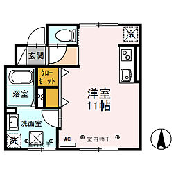 間取図画像 ワンルーム