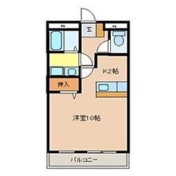 クライムドア ワンルームの間取図画像