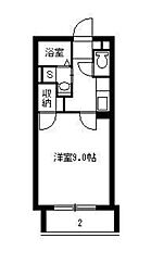 GRANDLINE 1Kの間取図画像