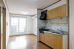 ヴァンレーヌ 201 2階2DKのリビング/ダイニング