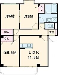 ライフパーク・瑞雲 3LDKの間取図画像