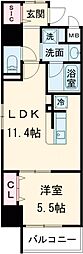 Future宿院 1LDKの間取図画像