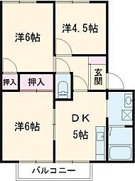 間取図画像 3DK