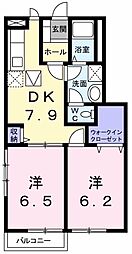 間取図画像 2DK