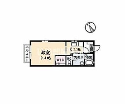 マ・メゾン 1Kの間取図画像