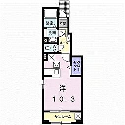 間取図画像 ワンルーム