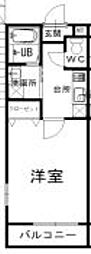 アイシャイン和多田 1階1Kの間取り