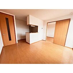 パールハイツ　C 201 2階2DKのリビング/ダイニング