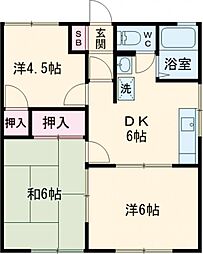 間取図画像 3DK