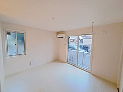 東武伊勢崎線 剛志駅 徒歩22分の賃貸アパート 1階2LDKのリビング/ダイニング