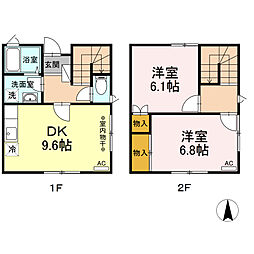 メゾン313 2DKの間取図画像
