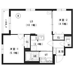 宮の沢駅 6.7万円