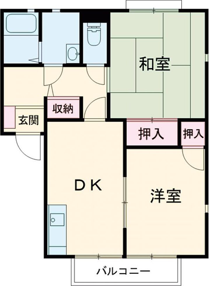 ホームズ でお部屋探し フレグランスタウン大槻ｂ 2階 5 2dk 賃料6 2万円 50 賃貸アパート住宅情報 物件番号 取扱い不動産会社 大東建託リーシング株式会社 福知山店