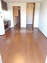 ヴィラ小山　B 103 1階ワンルームのリビング/ダイニング