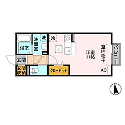 間取図画像 ワンルーム
