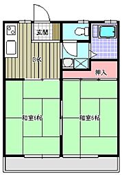 間取図画像 2DK