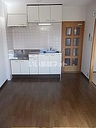 小泉ハイム 403 4階2DKのリビング/ダイニング