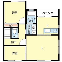 間取図画像 1SLDK