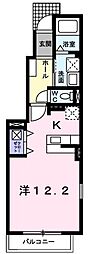 アクティブ ワンルームの間取図画像