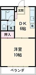 間取図画像 1DK