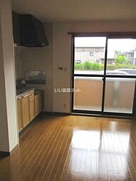 クレセントI番館 202 2階2DKのリビング/ダイニング