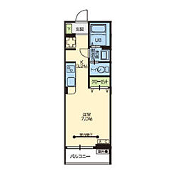 仙台市営南北線 泉中央駅 徒歩5分の賃貸アパート 2階1Kの間取り