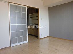 ウエストシティ　III 202 2階3DKのリビング/ダイニング