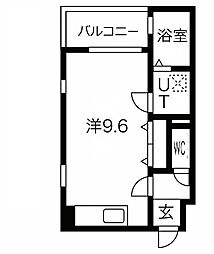 間取図画像 ワンルーム