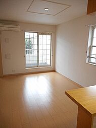 ガーデンヴィラ深大寺 201 2階2LDKのリビング/ダイニング