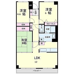 間取図画像 3LDK