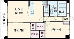 メディアパーク3 2LDKの間取図画像